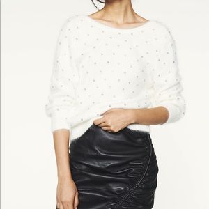 ba&sh Amby White Sweater